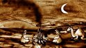 2017 : : Dessin en direct sur sable : Spectacle Dunes, David Myriam