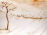 2010 - Sand drawing for symphony concert , Debussy/Némoto